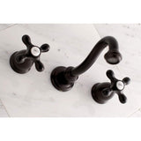 Kingston Brass Ks3125Ax Vintage Bathroom Faucet, 8-5/16 Inch In Spout Reach, Oil Rubbed Bronze
