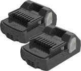 Hanaix 2Pack 4000mAh 18V Battery Replacement for Hitachi BSL1815X BSL1815S BSL1830 BSL1830C 330139 330557 339782 for Hitachi 18V