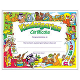 Kindergarten Certificate, 30 Per Pack, 6 Packs