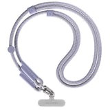 CASETiFY 8mm Rope Cross Body Strap with Card - Soft Blue