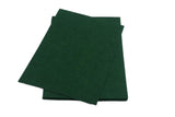 YYCRAFT Stiff Felt Sheets Thick Felt 9 Inch X 12 Inch - 12 Pcs Pack, Dark Green