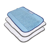 3Pack Microfiber Cleaning Cloths, Mixed for Braava Floor Mopping Robot