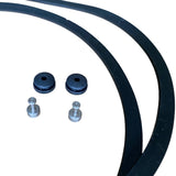 2Pcs 09909 Pressure Cooker Sealing Ring/Automatic Air Vent Part, Sealing Ring Gasket, Fits for 3 QT & 4 QT Cast Aluminum Pressur