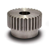 Boston Gear NB18B Spur Gear, 14.5 Pressure Angle, Steel, Inch, 16 Pitch, 0.500 Bore, 1.250 OD, 0.500 Face Width, 18 Teeth