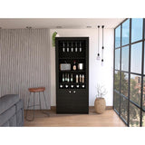 Montenegro Bar Cabinet -Living Room -Black