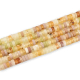 180pcs 4x2mm Natural Yellow Aventurine Heishi Disc Rondelle Spacer Semi Precious Gemstone Loose Stone Beads for Jewelry Making 1