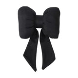 Jazzy Pearls Cute Bow Car Neck Pillow Bow Knot Pillow For Travel Car Driving Home