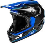 Fly Racing Rayce MTB/BMX Bicycle Helmet (Black/Blue, Youth Medium)