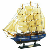 Zings & Thingz 57074258 Cutty Sark Model Ship, Cream