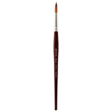 Escoda Art Products Escoda Prado Series Artist Watercolor & Acrylic Short Handle Round Paint Brush, Size 20, Synthetic Sable