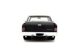 Fast & Furious Fast X 1:24 1967 Chevy El Camino Die-Cast Car, Toys For Kids And Adults,Black