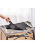 North American Health +Wellness Walker Tray, Gray, 1 Count (Pack of 1)