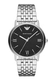 Emporio Armani Kappa Stainless Steel Analog Black Dial Men'S Watch-Ar11152