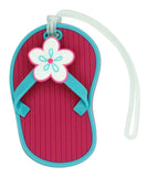 Babies Bloom Pink FlipFlop Luggage Tag (Set Of 2) , Luggage Tag, Gifts For Men