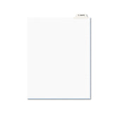 Avery 12399 AveryStyle Preprinted Legal Bottom Tab Dividers, Exhibit Z, Letter (Pack of 25)
