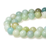 MJDCB Natural Stone Beads Multicolor Amazonite Round Loose Beads for Jewelry Making DIY Bracelet Necklace (4mm)
