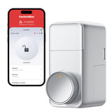 SwitchBot Smart Lock Pro, Keyless Entry Door Lock, Smart Door Lock Front Door, Electronic Smart Deadbolt, Fits Your Existing Dea