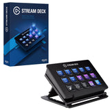 Elgato Stream Deck Classic - Live Production Controller With 15 Customizable LCD Keys And Adjustable Stand Trigger Actions In OBS Studio Streamlabs Twitch Youtube And More PC/Mac-New