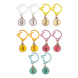 Ecomistiq 10X Knitting Stitch Markers Crafts Lightweight Multifunction Crochet Markers Colorful | Notions & Tools | Crocheting &