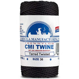 Catahoula Tarred, Twisted, Nylon Twine, 24 (1/4 lb)