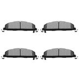 SCITOO Disc Brake Pads Kits D1400-8508 Semi Metallic Rear Brake Pads Set Fit For Dodge For Ram 2500 2009-2010,For Dodge For Ram
