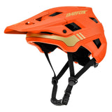 BATFOX Bike Helmet,Mountain Bike Helmet Helmets for Men Women Adults Youth (Orange, XL(61-63CM))