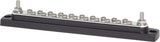 Blue Sea 2302 150 Ampere Common Bus Bar 20 x 8-32 Screw Terminal