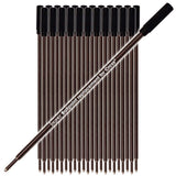 Jaymo 24 Black Ballpoint Pen Refill Replacement for Cross 85134.5 in / 116 mm Long