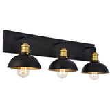 Elegant Lighting Living District Indoor Modern Home Decorative Bright Ceiling Anders Collection Wall Sconce D27 H8.3 Lt:3 Black
