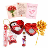 Yadava Birthday Gift Hamper | Romantic Gift for Girlfriend,Wife | Love Gift Set | Valentine Special Love Combo Gift Set | Greeti