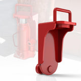 DEEAGLE Shipping Container Jack Lug with U-Shaped Handle, Storage Leveler Booster, Lifter, Accessories Attachment, Red (Pack of