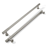 khtumeware 12 Inch Hole Center 2 Pack Brushed Satin Nickel Cabinet Pulls, Kitchen Drawer Handles, for Dresser cabinets, cabinets