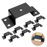Lonffery Trailer Stake Pocket - 8PCS Trailer Side 2x4 Brackets for Wood, Utility Trailer Accessories, Trailer Side Pocket Tie Do