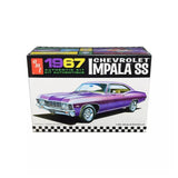 AMT 981 1967 Chevrolet Impala SS 1:25 Scale Plastic Model Kit Requires Assembly