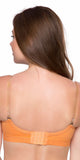Trylo Women'S Non-Wired Bra (Alpa Strapless_Orange_34E),Orange,34,B07YV8726J