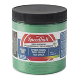 Speedball Opaque Iridescent Fabric Screen Printing Ink, 8Ounce, Emerald