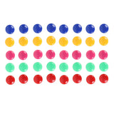 Yajnas Pack Of 40 Colorful Opaque Magnet For Magnetic White-Boards - Sticky Stick Notes, Photos, Charts Notice Board/Planning Ma