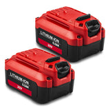 Lizone 2 Pack CMCB206 6.5Ah 20V V20 High Capacity Battery for Craftsman 20V 6Ah 5Ah 4Ah 2Ah V20 Battery CMCB206 CMCB204 CMCB202