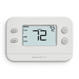 New! Honeywell Home NonProgrammable Thermostat, SingleStage, 1 Heat/1 Cool Compatibility, X1N, White