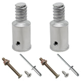 Seimneire 2 Pack 1inch Threaded Tips Replacement, Threaded End