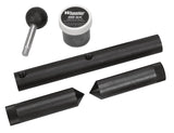 Wheeler Scope Ring Alignment and Lapping Kit for 1 Rings with Lapping Compound and Alignment Bars for Gunsmithing