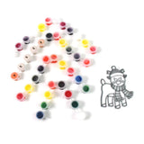 Raptas Acrylic Paint Set 1 MultiColor Kit For Artists, Students & Diy Crafts | Rich Pigment, Smooth Texture & QuickDry Formu