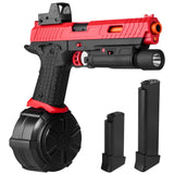 Electric Gel Toys New X5, Full Auto Splat-Blaster Includes Drum and Goggles for Outdoor Team Game, X2 Upgrade Version for Ages 1