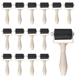 15 Pcs Rubber Brayer Roller 1.96 Inch Brayer Rollers for Crafting Paint Brush Ink Applicator Art Craft Oil Painting Tool for Pri