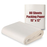 15 x 12 Packing Paper Sheets for Moving Supplies, Newsprint Paper for Moving Boxes, Wrapping Paper for Moving, Shipping, Packagi