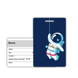 Sign Ever Luggage Tag For Suitcase Bag | Trolley Id Tag | Durable Acrylic Back Bag Identifier For Men Women Kids (Hanging Astron