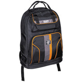 Klein Tools 55475 Tool Bag Backpack, Heavy Duty Tradesman Pro Tool Organizer / Tool Carrier with 35 Pockets for Hand Tools and G