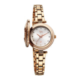 Fastrack Vyb 6.0 Eclipse Quartz White Round Dial Women'S Watch | Stainless Steel Strap Material | Watches For Women Analog | Gir
