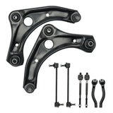 KAC Front Lower Control Arm Kit Fit for Nissan Versa 2012-2019, for Nissan Versa Note 2014-2019 Suspension Kit Replacement Contr