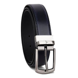 Urban Forest Aiden Black Formal Leather Belt For Men